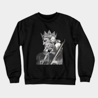 Zeus lightening thunder- negative effect design Crewneck Sweatshirt